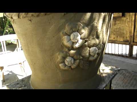 Видео: вазон в виде корзинки