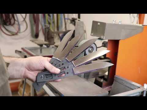 Видео: Изготовление ножа Техно Бычак / Knife making Techno Bychak