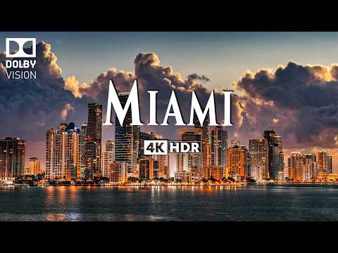 Видео: МАЙАМИ 4K ULTRA HD [60FPS] — вдохновляющая кинематографическая музыка и красивый городской пейзаж