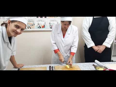 Видео: Матвеева Желябовская урок по простой нарезке из овощей