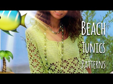 Видео: Все на ПЛЯЖ 🏖 !!! Туники/сарафаны КРЮЧКОМ / 1 часть / Beach tunics patterns