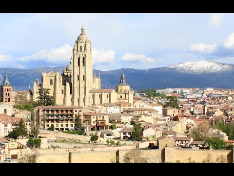 Видео: .Сеговия--  сказочно красивый город- музей. Испания