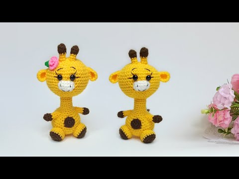 Видео: 🌸💛СДЕЛАЙТЕ милого маленького Жирафа амигуруми в кратчайшие сроки!