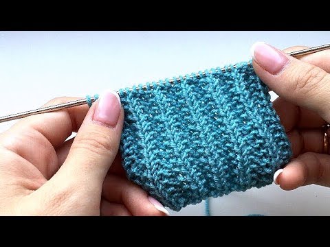 Видео: ВЯЗАНИЕ РЕЗИНКИ СПИЦАМИ. Французская резинка