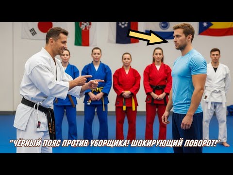 Видео: Чёрный Пояс Вызвал Уборщика на Спарринг, Чтобы Унизить — Но То, Что Произошло Дальше Шокировало Всех