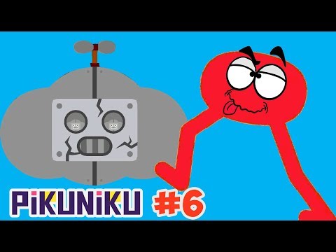 Видео: Приключения ПИКУНИКУ #6 Побег от робота в игре PIKUNIKU