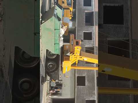 Видео: Xcmg xct_30_5 в деле! Подача бетона с гуськом!