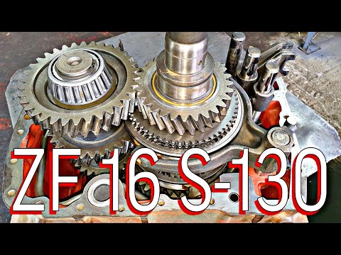 Видео: ZF 16 S-130///разбор///дефектовка