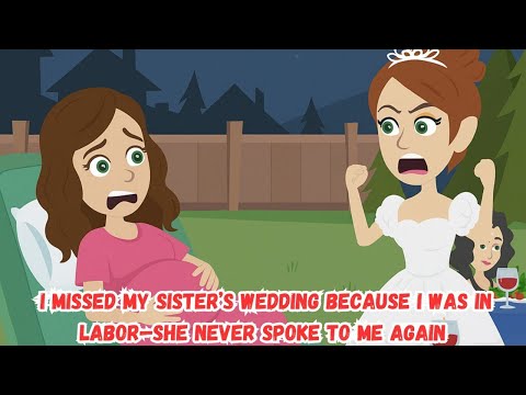 Видео: Я пропустила свадьбу сестры, потому что у меня начались роды. Она больше никогда со мной не разго...