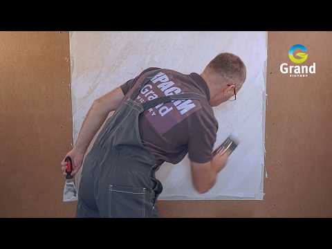 Видео: VAASTU SILK Pearl (Серебро). Вариант нанесения по диагонали.