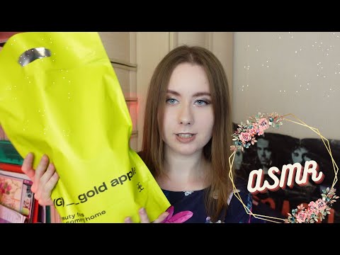 Видео: АСМР: распаковка заказа из Золотого Яблока\ Unpacking an order from a Golden Apple. A whisper