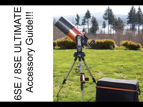 Видео: ПОЛНОЕ руководство по аксессуарам для телескопа Nexstar 6SE / 8SE! Какие аксессуары вам понадобятся?