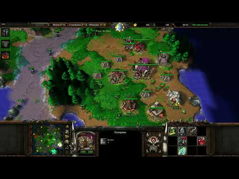 Видео: Warcraft III 2 на 2 Ордой [4k]