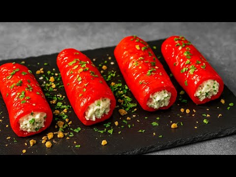 Видео: Закуска на все случаи жизни: рулетики из болгарского перца/Եթե ունես պղպեղ՝ փորձիր սա!Համը կզարմացնի