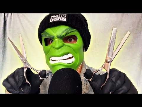 Видео: АСМР БЫСТРАЯ СТРИЖКА + МАССАЖ И УКЛАДКА ВОЛОС 💇‍♂️