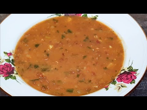 Видео: Грузинский суп из красной фасоли"Шешамади"