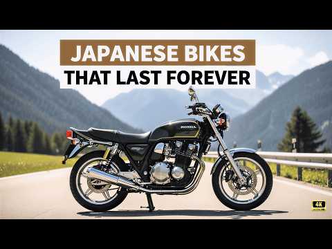 Видео: 7 японских мотоциклов, которые прослужат вечно (независимо от возраста!)