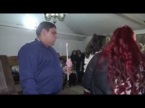 Видео: свято крьщене на андреа и камелия