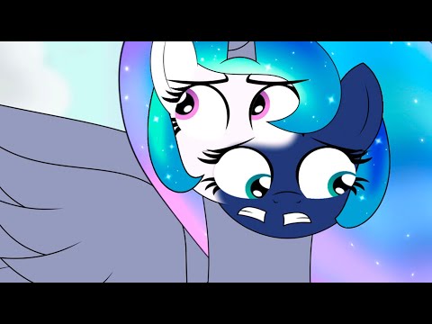 Видео: Слияние принцесс - комикс my little pony
