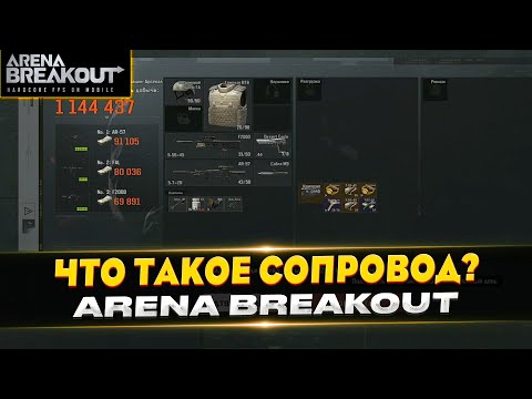 Видео: МНЕ СДЕЛАЛИ СОПРОВОЖДЕНИЕ В ARENA BREAKOUT