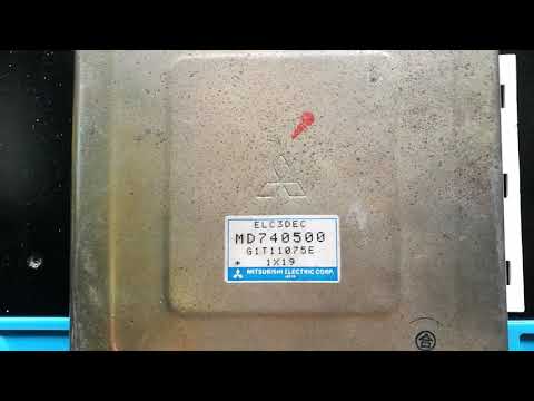 Видео: Ремонт ЭБУ MD740500 и MD162603, замена емкостей и не только.