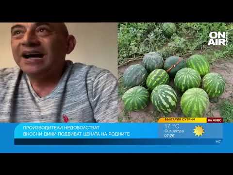 Видео: Производител: В София не се продават български дини, 98% са гръцки