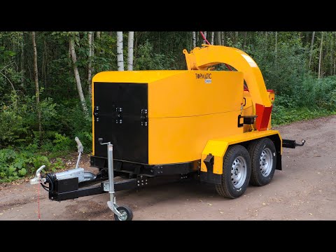 Видео: Прицепной измельчитель Topmatic CH-300. Сделано в Санкт-Петербурге!