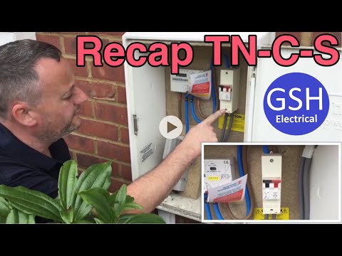 Видео: Обзор схем заземления TN-C-S и измерение внешнего сопротивления контура замыкания на землю Ze