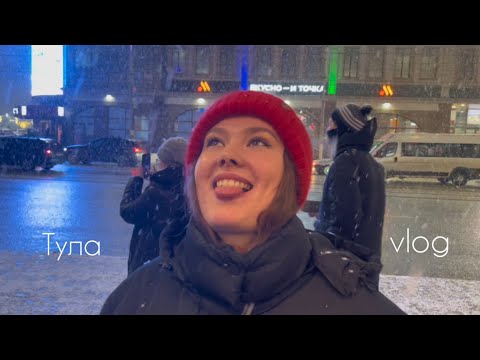 Видео: ТУЛА // задержка рейса // зимняя Тула
