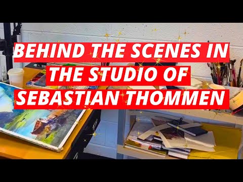 Видео: За кулисами студии Себастьяна Томмена