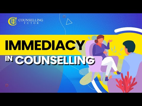 Видео: Немедленность в консультировании