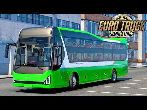 Видео: КАК ПЕРЕВОЗИТЬ ПАССАЖИРОВ В ETS 2? РЕЙС ПО ГЕРМАНИИ