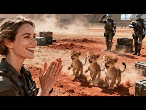 Видео: Детёныши хищника пытались рычать, как солдаты, — человек аплодировал им, как гордая мать | Научна...