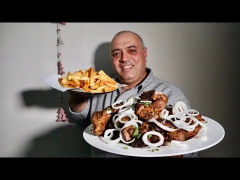 Видео: ШАШЛЫК на сковороде. Вышло вкусно, как на углях!