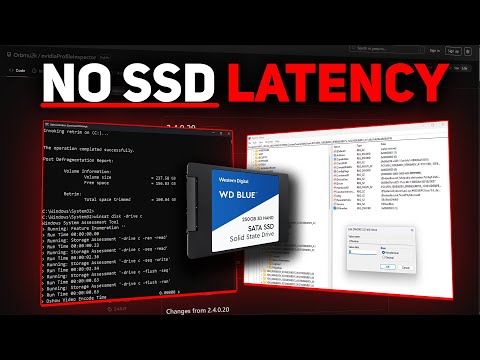Видео: Повышение FPS и устранение задержки ввода — настройки оптимизации NVMe и SSD