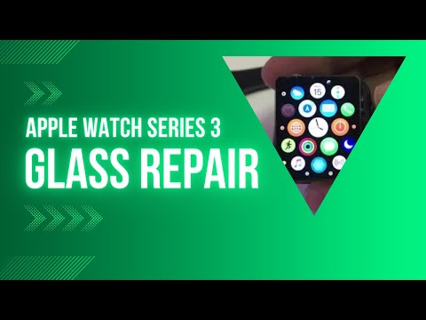 Видео: Успешный ремонт стекла Apple Watch Series 3