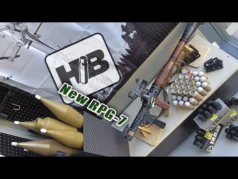 Видео: Страйкбольный РПГ-7, стреляем Тагами и СтрайкАртом
