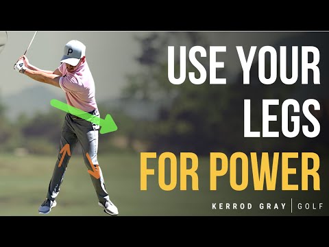 Видео: Как использовать ноги при ударе в гольфе | Попробуйте это простое упражнение