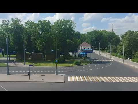 Видео: (14.06.2022) Вид на автобусный парк с Монорельса