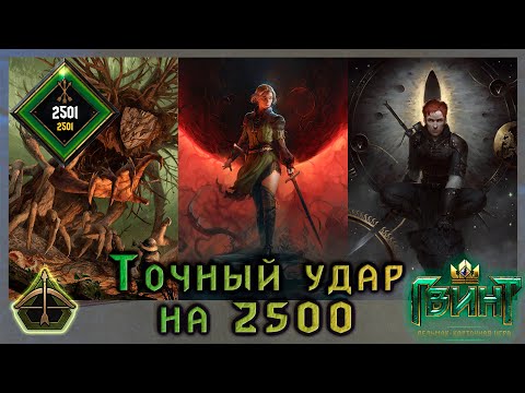 Видео: Gwent | Гвинт | Top Deck of Scoia'tael | Топовая колода Скоя’таэли | Точный удар | Версия игры 13.10