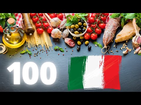 Видео: 100 итальянских слов - Словарь ЕДА - Итальянские слова с едой в картинках