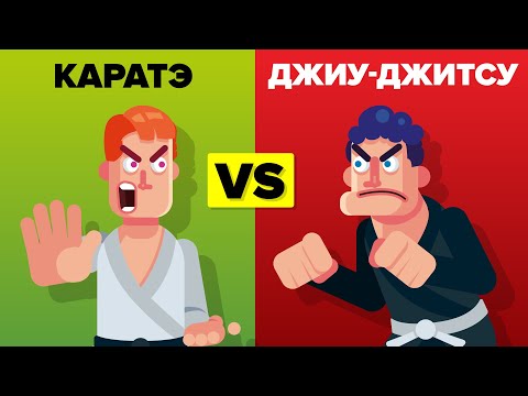 Видео: Каратэ VS бразильское джиу-джитсу. Какой вид боевых искусств лучше?