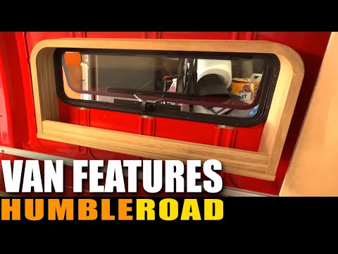 Видео: Шкафы и оконные рамы в фургоне, изготовленном по индивидуальному заказу, не обязательно должны бы...