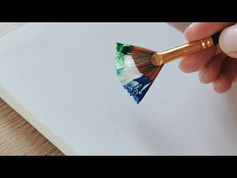 Видео: МИНИ-ХОЛСТ: 3 простые идеи / Живопись акрилом для начинающих