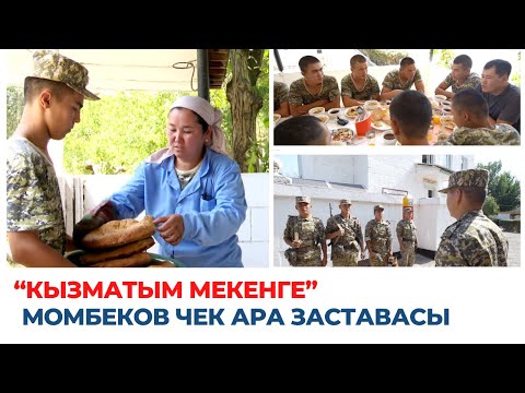 Видео: Момбеков чек ара заставасы // "Кызматым мекенге"
