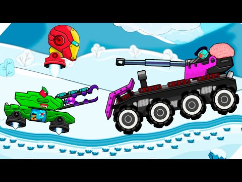 Видео: НОВЫЕ ТАНКИ И НОВЫЕ ДРОНЫ! Tank Craft tank battle