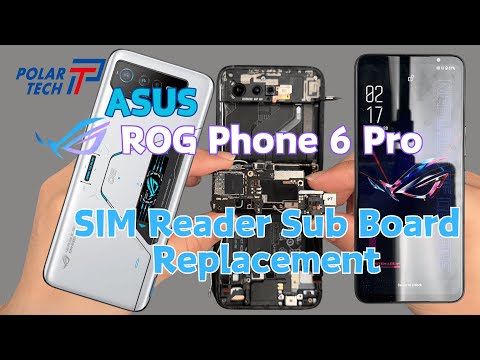 Видео: Замена платы считывателя SIM-карт ASUS ROG Phone 6 Pro