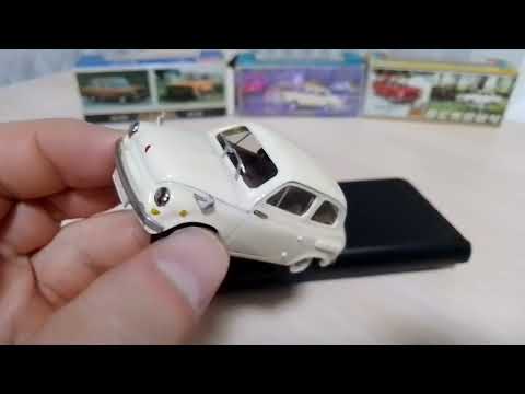 Видео: ЗАЗ-965А модель в масштабе 1/43 ручной работы.