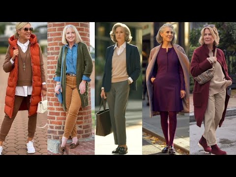 Видео: Натуральные женщины старше 50 60 70 лет | Новые тенденции моды для женщин | Весна/зима Осень 2026