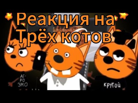 Видео: Реакция на трех котов 